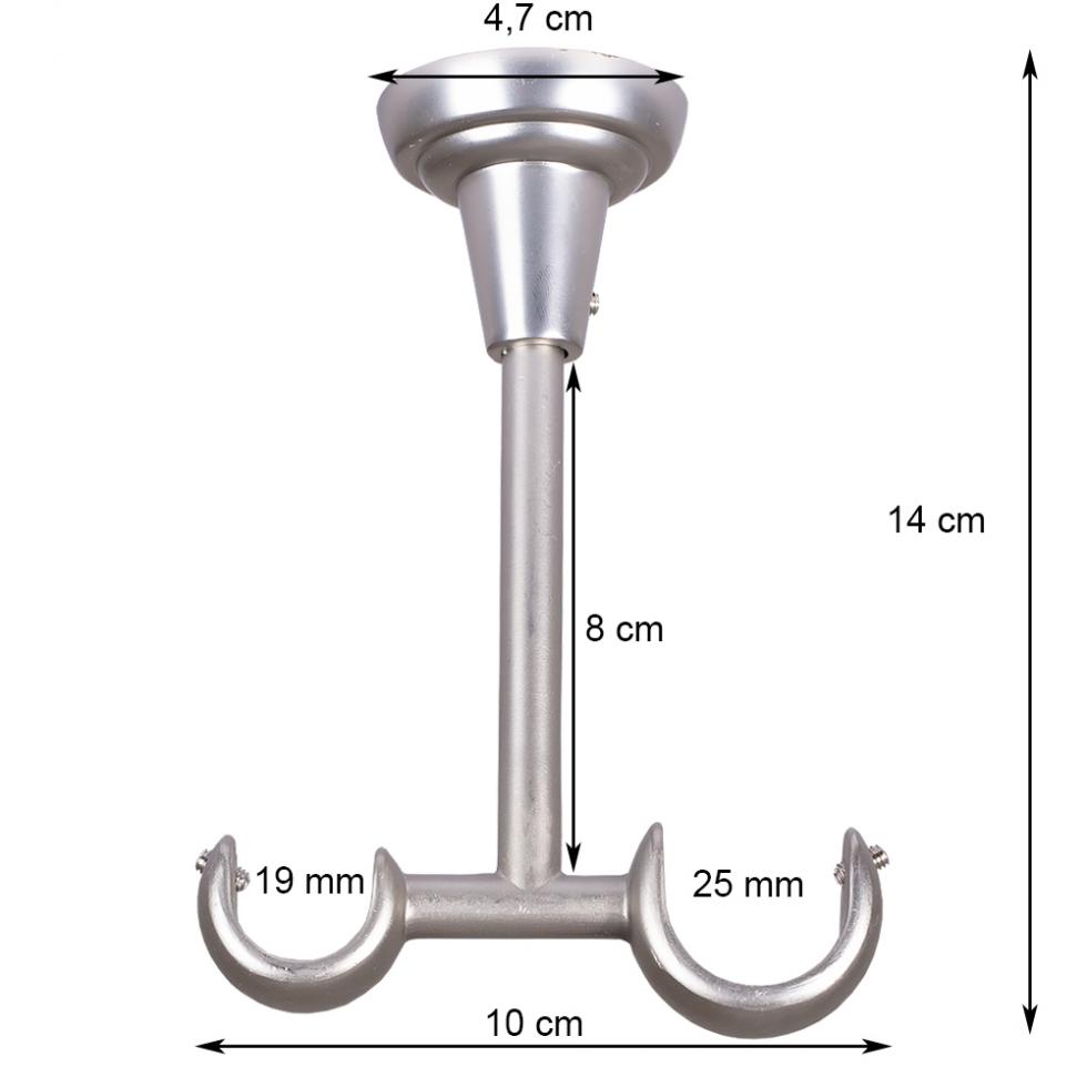 WSPORNIK SUFITOWY 25+19 KARNISZ SATYNA - WSPORNIK SUFITOWY 25+19 KARNISZ SATYNA - obrazek 4