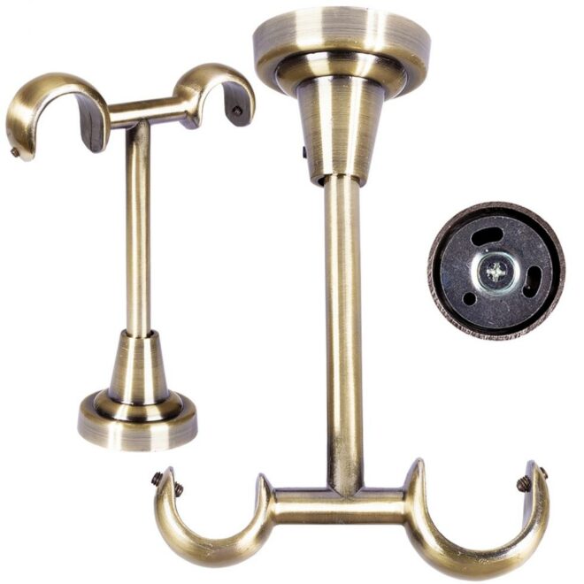 Alternative view of WSPORNIK SUFITOWY 25+16 KARNISZ ZŁOTY ANTYK - WSPORNIK SUFITOWY 25+16 KARNISZ ZŁOTY ANTYK