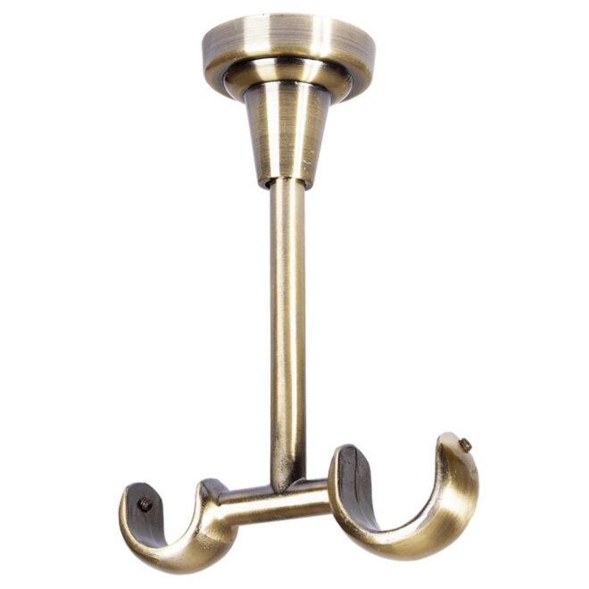 WSPORNIK SUFITOWY 25+16 KARNISZ ZŁOTY ANTYK - WSPORNIK SUFITOWY 25+16 KARNISZ ZŁOTY ANTYK