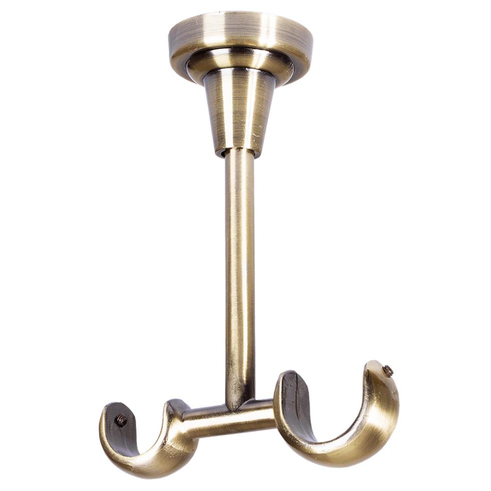 WSPORNIK SUFITOWY 25+16 KARNISZ ZŁOTY ANTYK - WSPORNIK SUFITOWY 25+16 KARNISZ ZŁOTY ANTYK