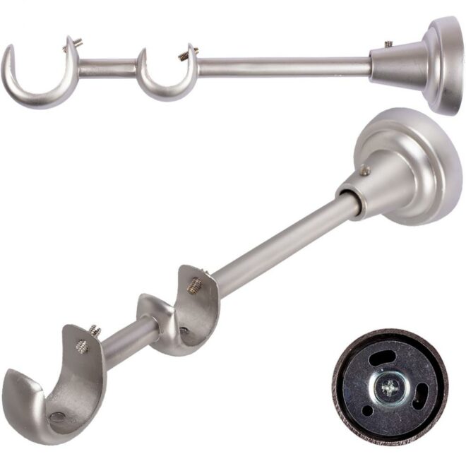 Alternative view of WSPORNIK PODWÓJNY 25+16 mm KARNISZ SATYNA - WSPORNIK PODWÓJNY 25+16 mm KARNISZ SATYNA