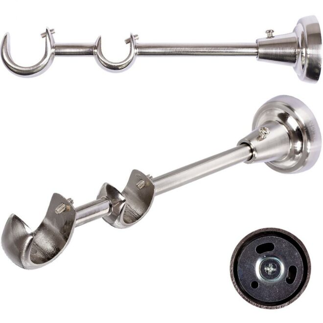 Alternative view of WSPORNIK PODWÓJNY 25+16 mm KARNISZ STAL NIERDZEWNA - WSPORNIK PODWÓJNY 25+16 mm KARNISZ STAL NIERDZEWNA