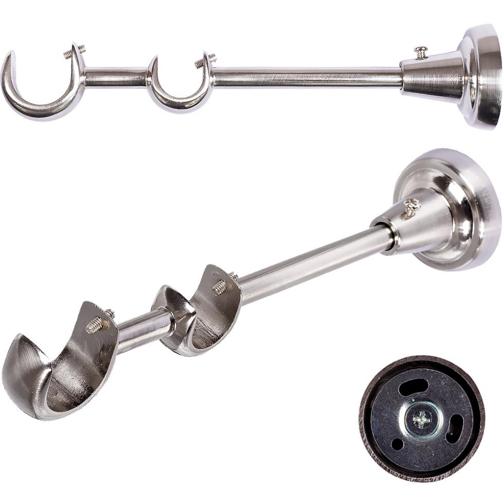 WSPORNIK PODWÓJNY 25+16 mm KARNISZ STAL NIERDZEWNA - WSPORNIK PODWÓJNY 25+16 mm KARNISZ STAL NIERDZEWNA - obrazek 2