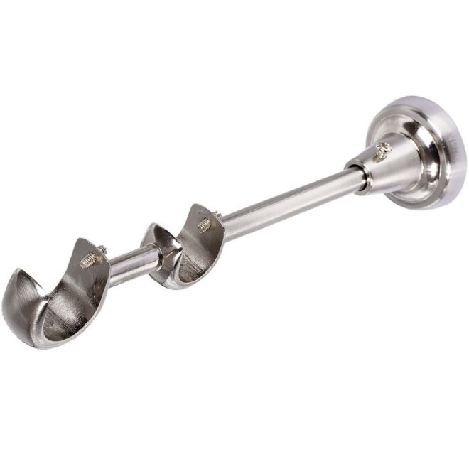 WSPORNIK PODWÓJNY 25+16 mm KARNISZ STAL NIERDZEWNA - WSPORNIK PODWÓJNY 25+16 mm KARNISZ STAL NIERDZEWNA