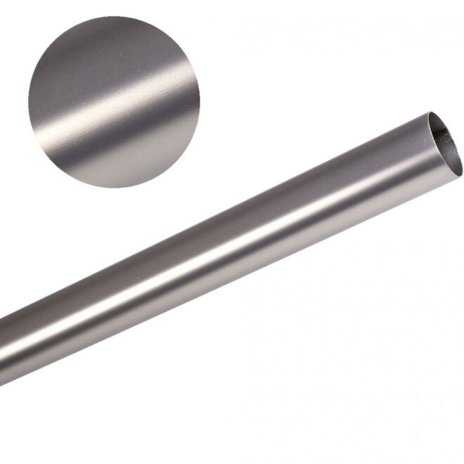 Rura fi 16 Satyna Gładka Drążek - Rura fi 16 Satyna Gładka Drążek 240cm