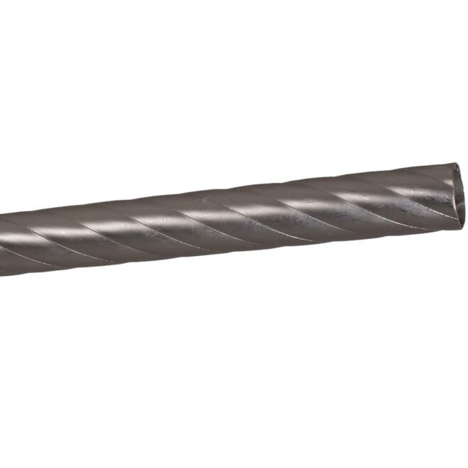 Alternative view of Rura fi 16 Satyna SKRĘTNA Drążek - Rura fi 16 Satyna SKRĘTNA Drążek 240cm