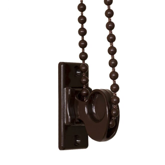 NAPINACZ ŁAŃCUSZKA MINI ROLETY ŚLIMAK Brązowy - NAPINACZ ŁAŃCUSZKA MINI ROLETY ŚLIMAK Brązowy