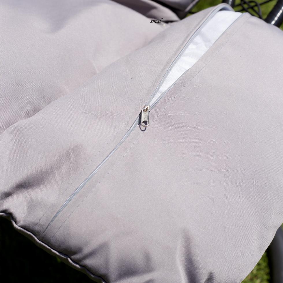 FOTEL wiszący IBIZA ogrodowy bujany kosz kokon k. CZARNY - Fotel IBIZA kolor CZARNY - obrazek 12