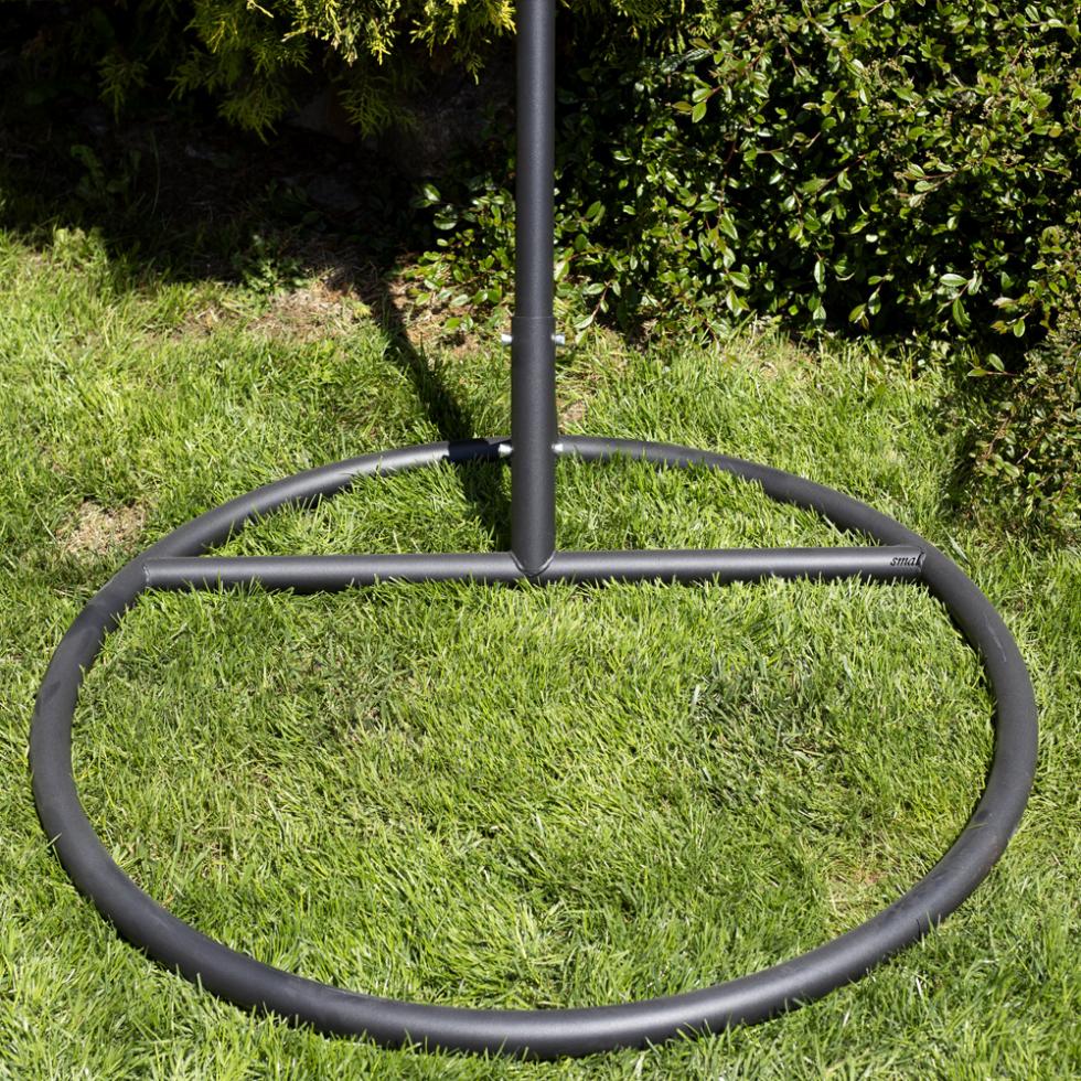 FOTEL wiszący IBIZA ogrodowy bujany kosz kokon k. CZARNY - Fotel IBIZA kolor CZARNY - obrazek 16