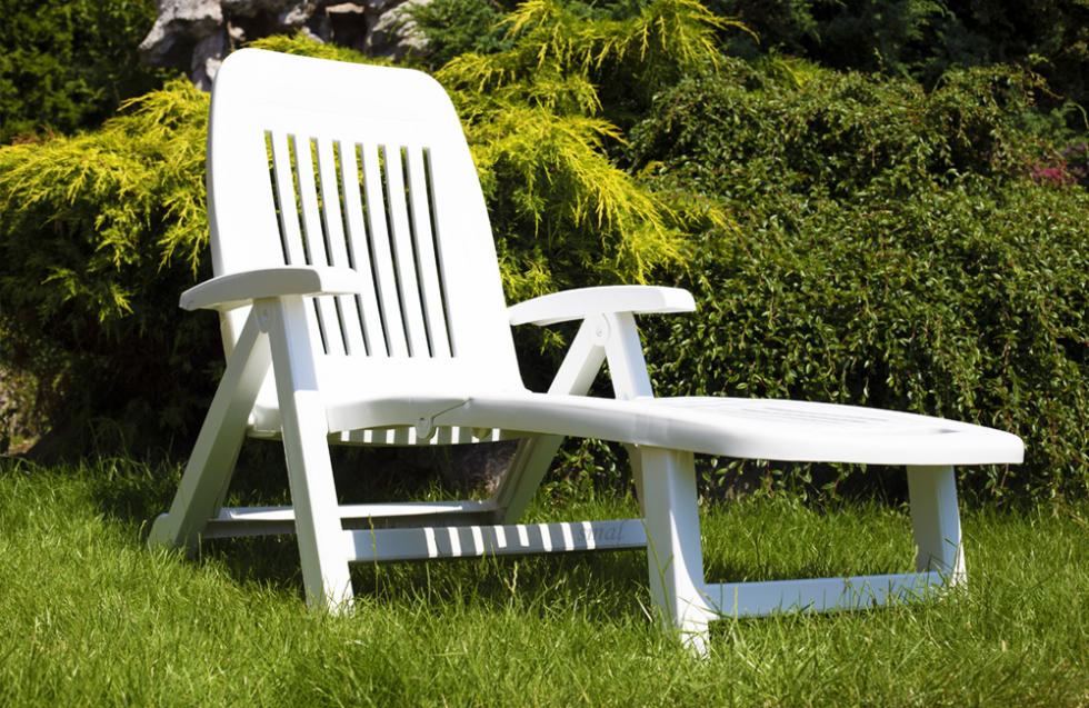 Leżak Basenowy Relaksacyjno - Wypoczynkowy Fiorello Biały - Leżak Basenowy Relaksacyjno - Wypoczynkowy Fiorello Biały - obrazek 5