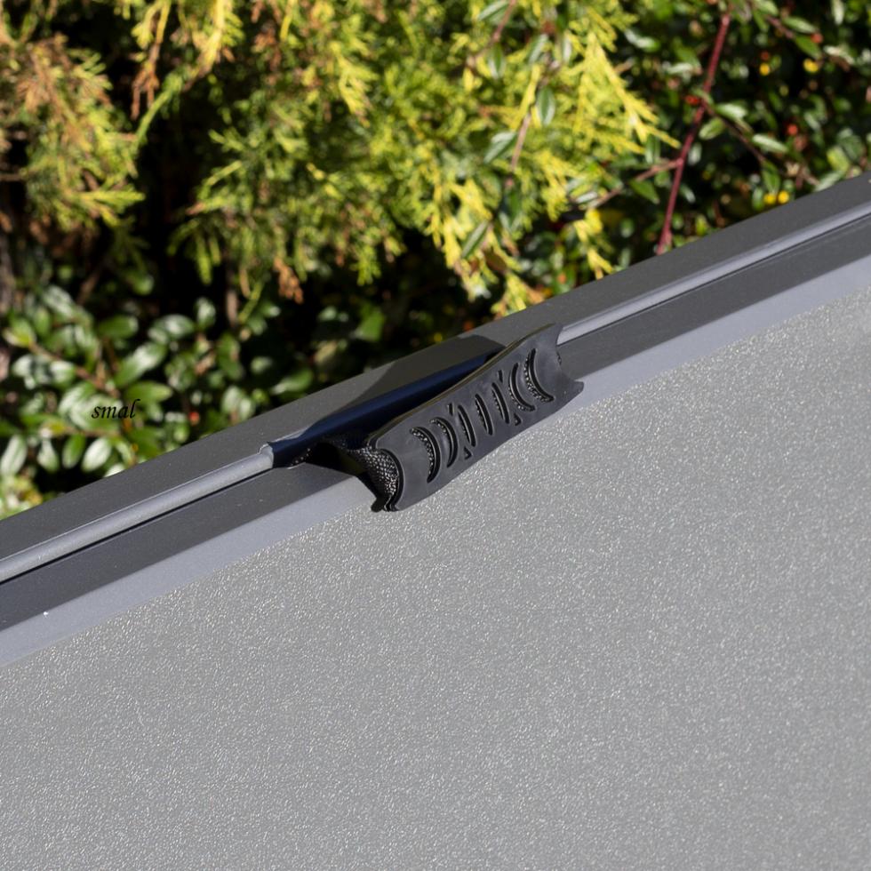 STÓŁ CATERINGOWY OGRODOWY SKŁADANY dł. 180 cm SZARY - stół składany dł. 180 cm SZARY - obrazek 12