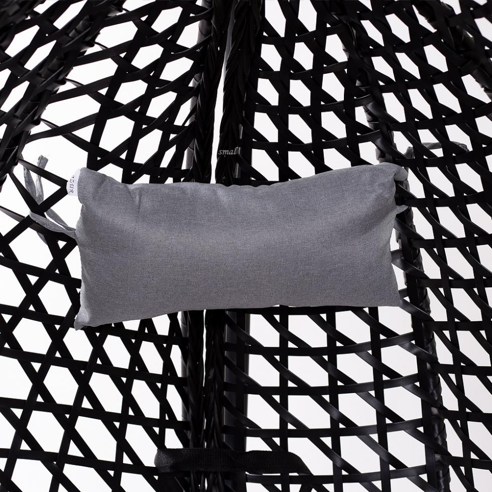 FOTEL WISZĄCY ogrodowy bujany kosz kokon MAJORKA - CZARNY - Fotel MAJORKA - Czarny - obrazek 13