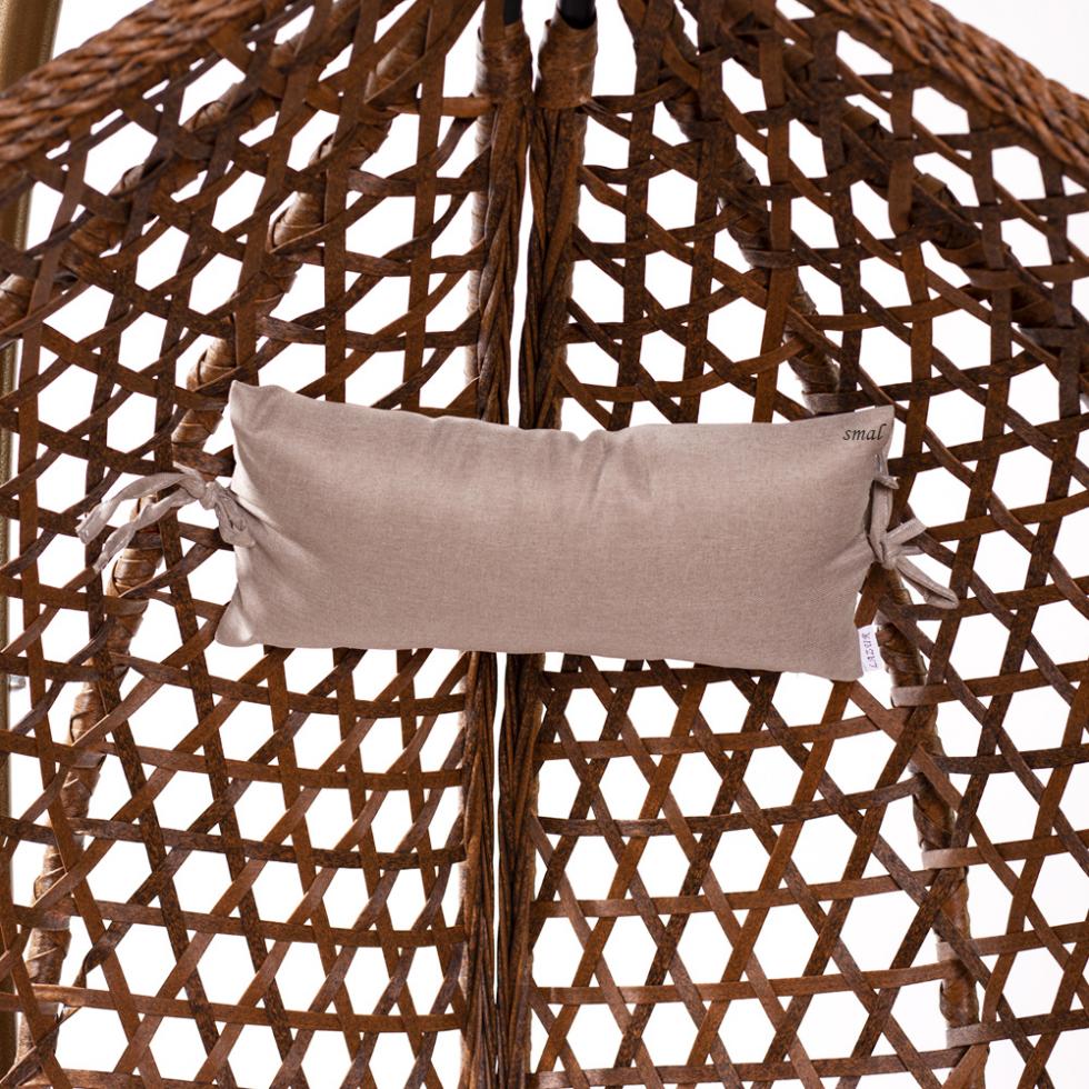 FOTEL WISZĄCY ogrodowy bujany kosz kokon MAJORKA - BRĄZOWY - Fotel MAJORKA - BRĄZOWY - obrazek 16