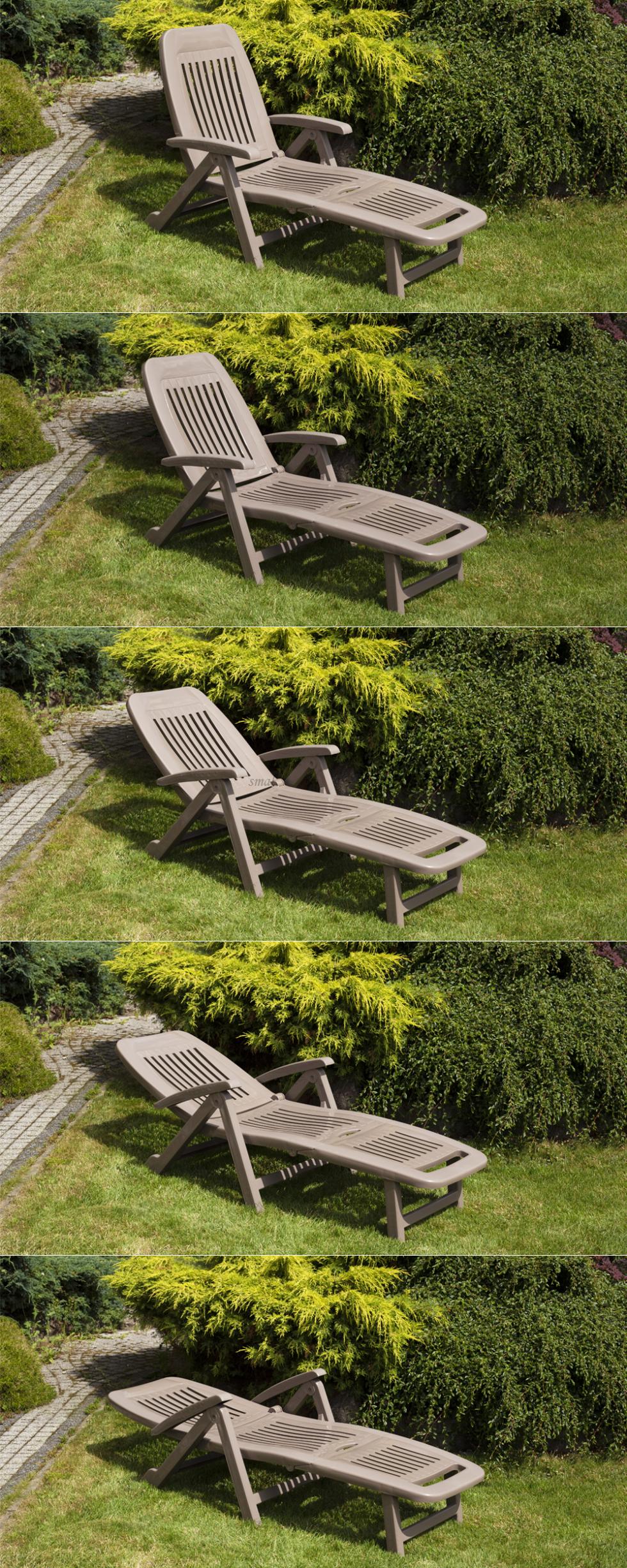 Leżak Basenowy Relaksacyjno - Wypoczynkowy Fiorello Beżowy - Leżak Basenowy Relaksacyjno - Wypoczynkowy Fiorello Beżowy - obrazek 5