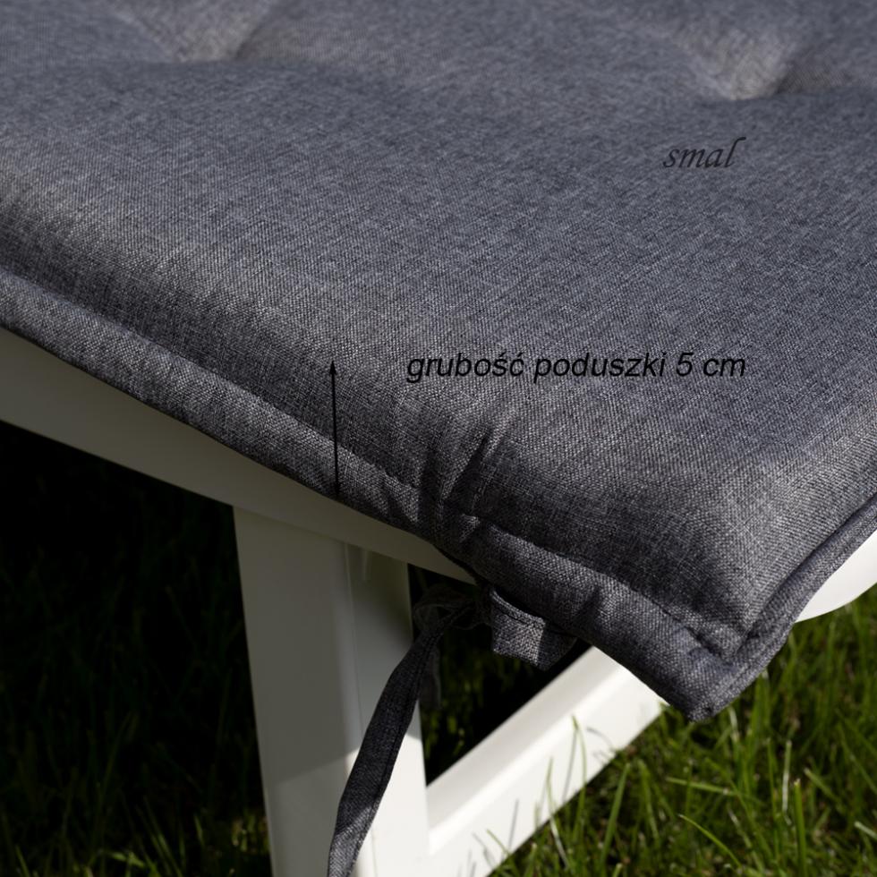 Leżak Basenowy Relaksacyjno - Wypoczynkowy Fiorello Biały z poduszką SZARĄ - Leżak Basenowy Relaksacyjno - Wypoczynkowy Fiorello Biały z poduszką SZARĄ - obrazek 14