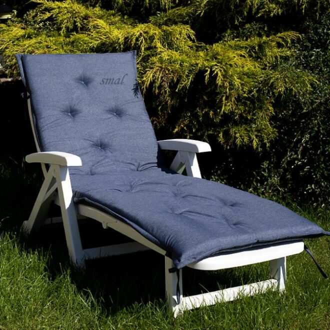 Alternative view of MATERAC PODUSZKA NA LEŻAK BASENOWY CIEMNO NIEBIESKA WODOODPORNA GRUBA - MATERAC PODUSZKA NA LEŻAK BASENOWY CIEMNO NIEBIESKA WODOODPORNA GRUBA