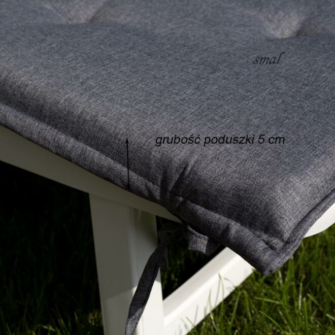 Alternative view of MATERAC PODUSZKA NA LEŻAK BASENOWY SZARA WODOODPORNA GRUBA - MATERAC PODUSZKA NA LEŻAK BASENOWY SZARA WODOODPORNA GRUBA