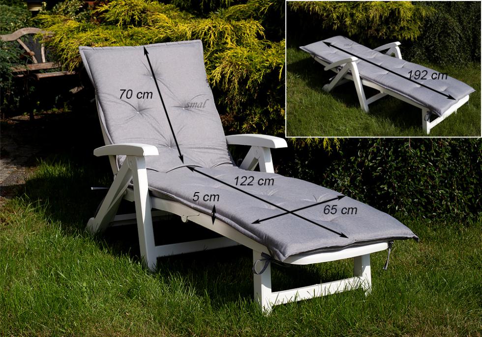 MATERAC PODUSZKA NA LEŻAK BASENOWY SZARA WODOODPORNA GRUBA - MATERAC PODUSZKA NA LEŻAK BASENOWY SZARA WODOODPORNA GRUBA - obrazek 13