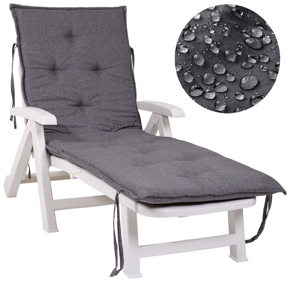 Leżak Basenowy Relaksacyjno - Wypoczynkowy Fiorello Biały z poduszką CIEMNO SZARĄ - Leżak Basenowy Relaksacyjno - Wypoczynkowy Fiorello Biały z poduszką CIEMNO SZARĄ - obrazek 17