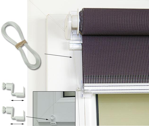 Mini roleta kolekcja materiałów LUX - szer.71-82 cm długość 215 cm - obrazek 8