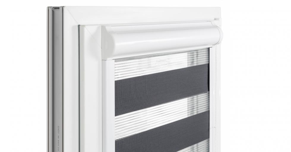 ROLETA W KASECIE UNI KOLEKCJA MATERIAŁÓW DZIEŃ I NOC - szer.140,1-150 cm dł. 210 cm