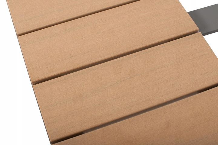 Narożnik ogrodowy BALI ze stolikiem - szary - Narożnik ogrodowy BALI ze stolikiem – szary - obrazek 4