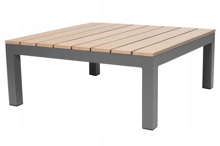 Narożnik ogrodowy BALI ze stolikiem - szary - Narożnik ogrodowy BALI ze stolikiem – szary - obrazek 6