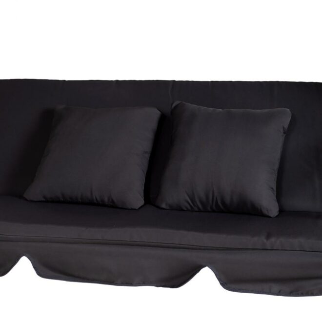 Alternative view of HUŚTAWKA OGRODOWA 3-osobowa ROXI METALOWA SZARA - Huśtawka ROXI