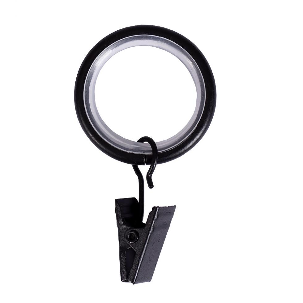 KARNISZ POJEDYNCZY fi 19 CZARNY MAT CYLINDER CICHE KÓŁKA - 280 cm - obrazek 6