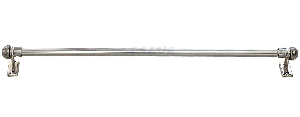 Mini Karnisz Regulowany PAOLA Stal Nierdzewna 100% metal - 120-200 cm