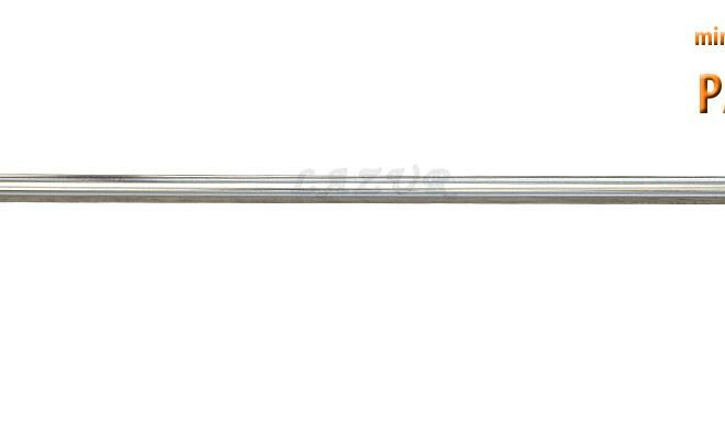 Alternative view of Mini Karnisz Regulowany PAOLA Stal Nierdzewna  100% metal - 120-200 cm