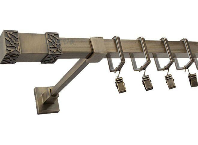 Karnisz VENUS Stare Złoto, Pojedynczy 20 KWADRO - 480 cm