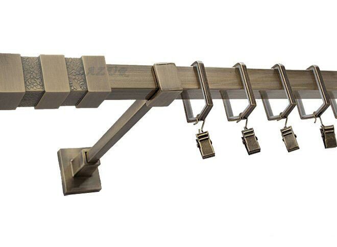 Karnisz NEPTUN Stare Złoto, Pojedynczy 20 KWADRO - 180 cm