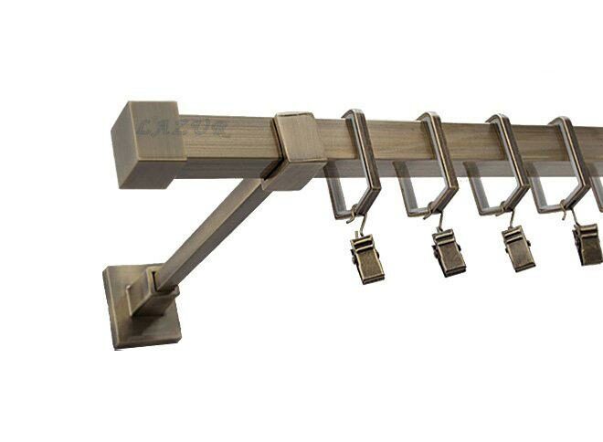 Karnisz SATURN Stare Złoto, Pojedynczy 20 KWADRO - 480 cm