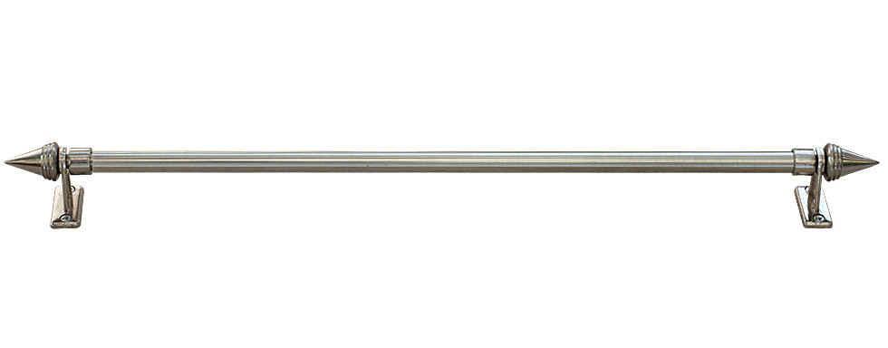 Mini Karnisz Regulowany AMARO Stal Nierdzewna 100% metal - 40-60 cm