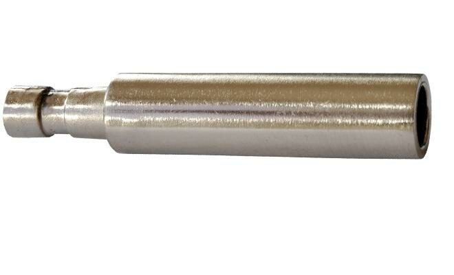 PRZEDŁUŻKA WSPORNIKA KARNISZA W KOLORZE STAL NIERDZEWNA - przedłużka stal nierdzewna