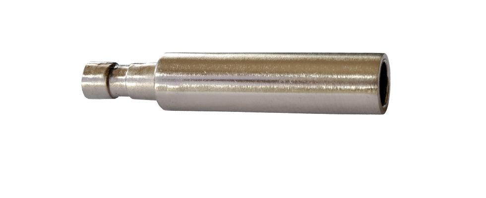 PRZEDŁUŻKA WSPORNIKA KARNISZA W KOLORZE STAL NIERDZEWNA - przedłużka stal nierdzewna