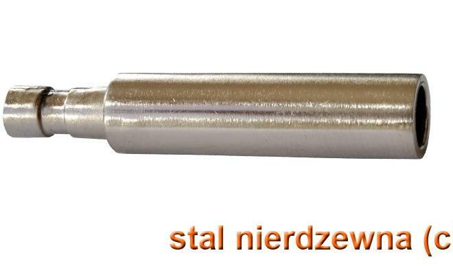 Alternative view of PRZEDŁUŻKA WSPORNIKA KARNISZA W KOLORZE STAL NIERDZEWNA - przedłużka stal nierdzewna