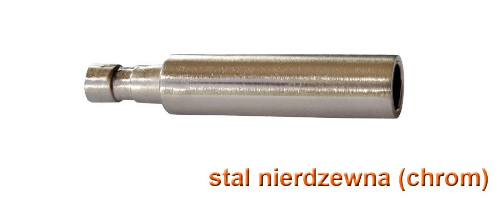 PRZEDŁUŻKA WSPORNIKA KARNISZA W KOLORZE STAL NIERDZEWNA - przedłużka stal nierdzewna - obrazek 2