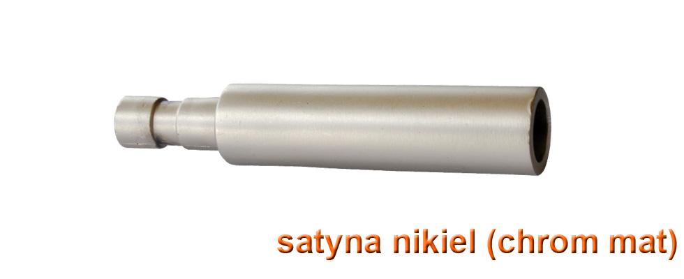 PRZEDŁUŻKA WSPORNIKA KARNISZA W KOLORZE SATYNA NIKIEL - przedłużka satyna nikiel - obrazek 2
