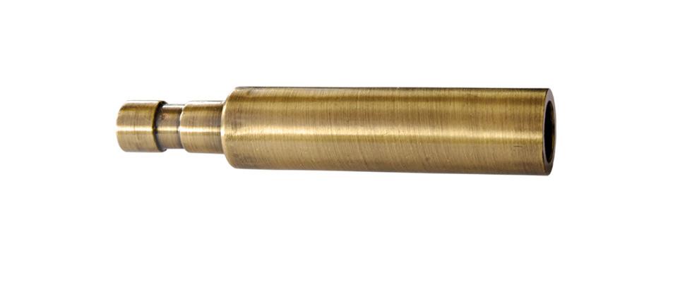 PRZEDŁUŻKA WSPORNIKA KARNISZA W KOLORZE ANTYK MOSIĄDZ - przedłużka antyk mosiądz