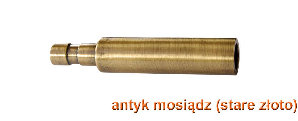 PRZEDŁUŻKA WSPORNIKA KARNISZA W KOLORZE ANTYK MOSIĄDZ - przedłużka antyk mosiądz - obrazek 2