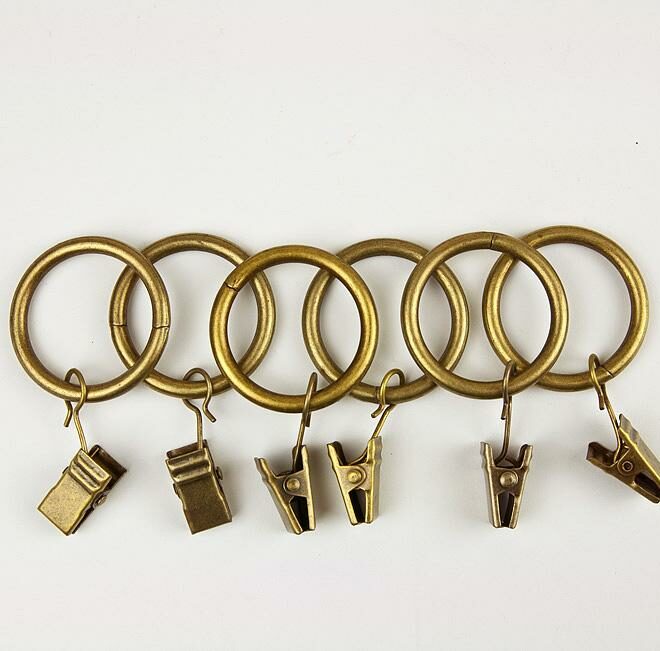 KÓŁKO Z ŻABKĄ DO KARNISZY O ŚREDNICY FI 16-19 MM ANTYK MOSIĄDZ - 10 sztuk - KÓŁKO Z ŻABKĄ