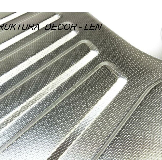 Alternative view of Zlewozmywak metalowy SALSA wpuszczany w blat struktura LEN  - Zlew SALSA