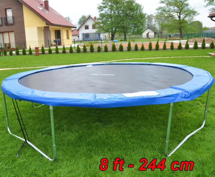 Osłona sprężyn do Trampoliny 8 ft - 244 cm kolor niebieski - osłona do trampoliny 244 cm - obrazek 7