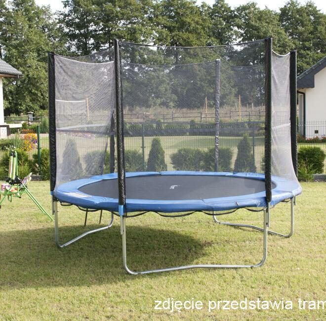 SIATKA ZEWNĘTRZNA DO TRAMPOLINY 10 FT - 305 CM TRAMPOLINA 6 SŁUPKÓW - siatka zewnętrzna trampoliny 305 cm