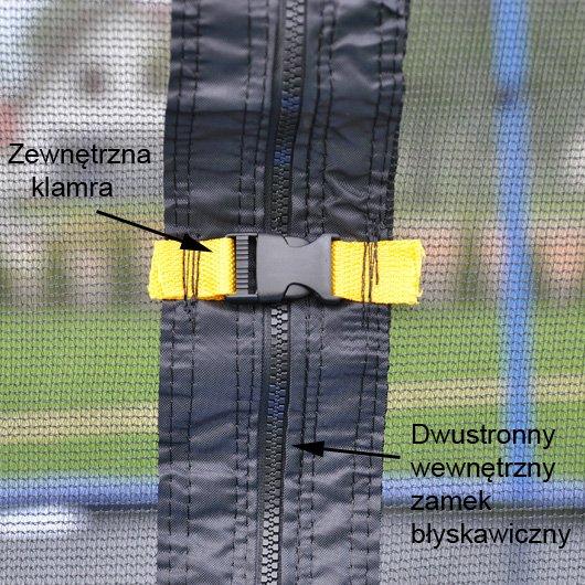 SIATKA WEWNĘTRZNA DO TRAMPOLINY 8 FT - 244 CM TRAMPOLINA - siatka wewnętrzna trampoliny 244 cm - obrazek 5
