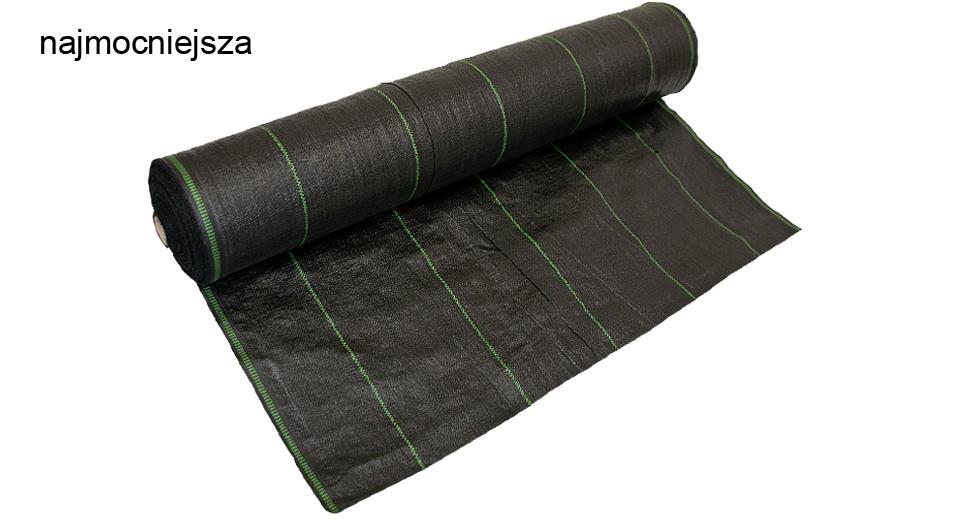 AGROTKANINA CZARNA szer. 110 cm gramatura 70 gr./ m2 FILTR UV - szer. 110 cm długość 50 mb - obrazek 5