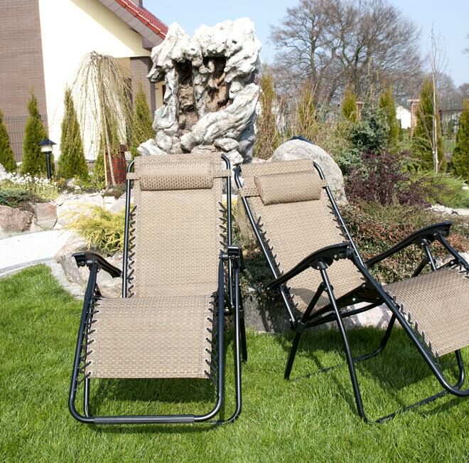 Luksusowy Leżak Rozkładany Relaksacyjno - Wypoczynkowy BURSZTYNOWY - Leżak DeLux BURSZTYNOWY