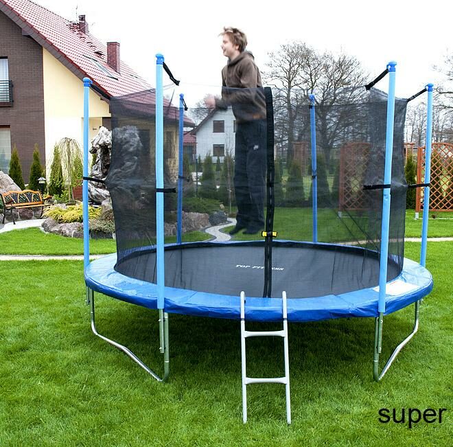 Alternative view of Trampolina ogrodowa STANDARD z siatką wewnętrzną o śr. 305 cm 10 FT    - Trampolina o średnicy 305 cm